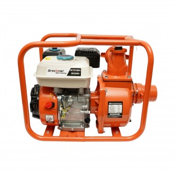Motopompa pe benzina 7.5CP tip Honda WP30, 3 toli, debit 60m3/h, adancime absorbtie 8m, inaltime refulare 30m Breckner Germany