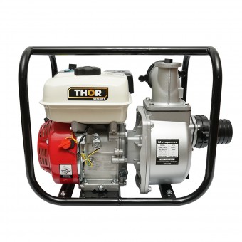 Motopompa WP30 motor tip Honda 7.5CP, 3 toli, debit maxim 60m3/h adancime maxima 8m, inaltimea maxima 30m Thor