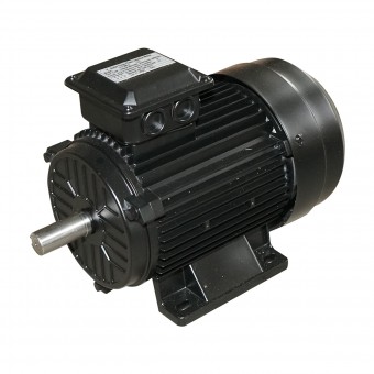 Motor electric trifazat 4KW, 380V, 2880rpm cu bobinaj cupru si carcasa aluminiu IP44 Breckner Germany
