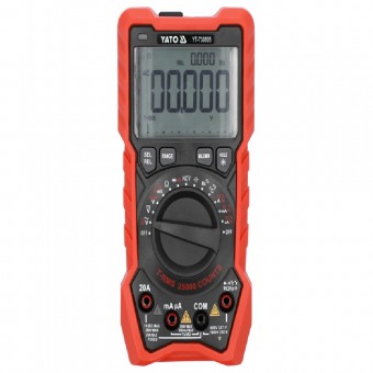 Multimetru digital RMS, afisaj digital 25000, 1000V, 20A