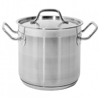 Oala profesionala inox cu capac 24X16 cm, 7.2 litri