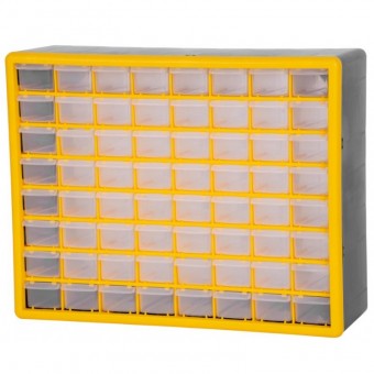 Organizator accesorii Strend Pro SBx3045-G, 64 compartimente, 50x16x39 cm