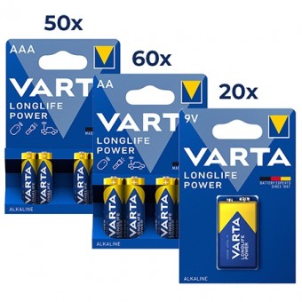 Pachet promo 50 4903 + 60 4906 + 20 4922 varta