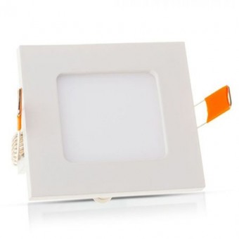 PANOU LED PATRAT INCORPORABIL 12W 3000K ALB CALD