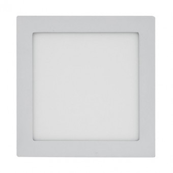 PANOU LED PATRAT INCORPORABIL 18W 3000K ALB CALD