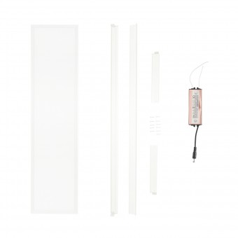 Panou LED slim 40W, 220V, IP20, 6500K, 1200x300mm cu rama montaj aplicat Breckner Germany