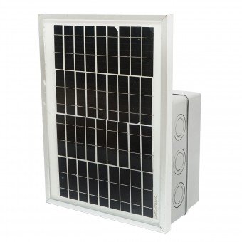 Panou solar 12W 255x355x20mm cu baterie 12V/7Ah Breckner Germany