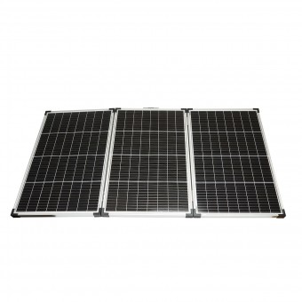 Panou solar 240W portabil fotovoltaic monocristalin tip valiza cu regulator tensiune 12/24V 20Ah 2 USB-uri Breckner Germany