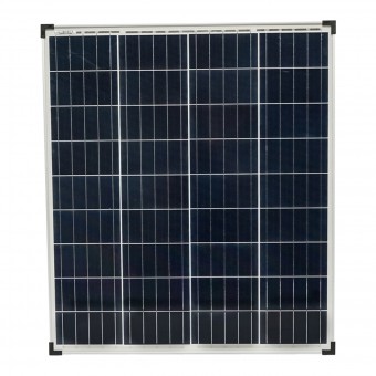 Panou solar 75W policristalin cu cablu 900mm 670x770x25mm Breckner Germany