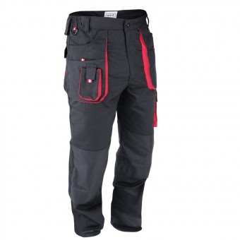 Pantaloni de lucru Yato YT-8028, marimea XL, 6 buzunare, negru