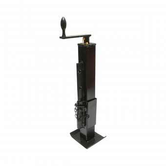 Picior de sprijin remorca reglabil cu manivela 50cm, fixare laterala, cilindru 60mm, sarcina maxima 6000Kg