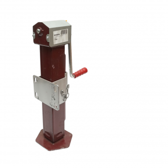 Picior de sprijin remorca reglabil cu manivela 57cm, fixare laterala, sarcina maxima 8000Kg