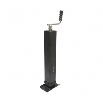 Picior de sprijin remorca reglabil cu manivela 58cm, fixare laterala, sarcina maxima 4000Kg
