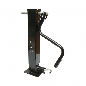 Picior de sprijin remorca reglabil cu manivela 71cm, fixare laterala, sarcina maxima 5443kg