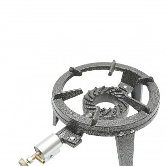 Pirostrie, arzator pe gaz din fonta cu 3 picioare 280x106mm