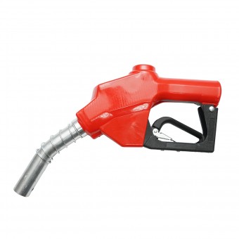 Pistol automat transfer combustibil aluminiu imbracat cu cauciuc - debit 0-120L/min.