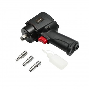 Pistol pneumatic reversibil cu impact 1/2 inch, 550Nm, presiune de lucru 6.3 Bar Hoteche