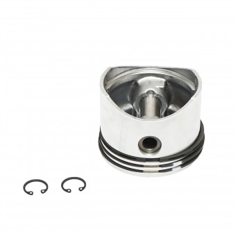 Piston cu segmenti 80.25mm, bolt si sigurante pentru compresor aer Tractor Forestier cu motor Perkins