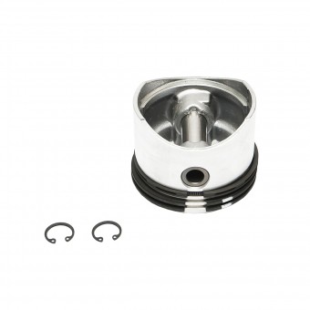 Piston cu segmenti 80.50mm, bolt si sigurante pentru compresor aer Tractor Forestier cu motor Perkins