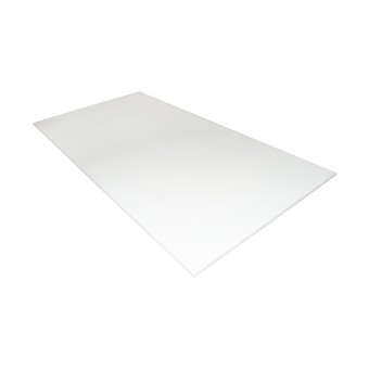 Placa poliamida, polioximetilena-poliacetal POM alba 2000x1000x15mm 47.5 KG
