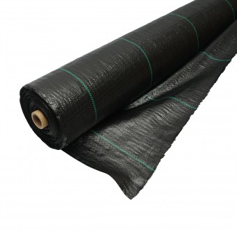 Plasa mulcire, anti buruieni 2x100m, 100gr/m2 neagra, permiabila Breckner Germany