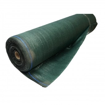 Plasa umbrire 88% latime 2M si lungime 100M verde din polietilena cu protectie UV