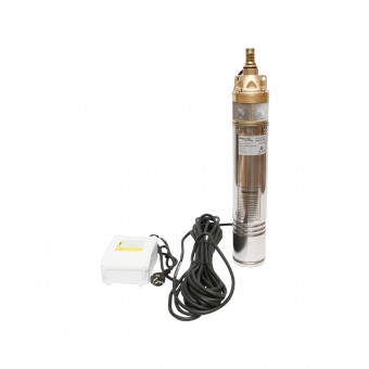 Pompa apa submersibila 4 inch, 1100W, 50l/min adancime 89m, 220V cu panou de comanda 4SKM150 Breckner Germany