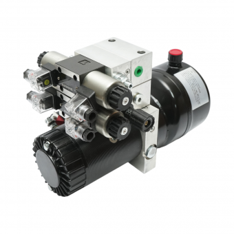 Pompa basculare hidraulica pentru plug zapada 12V, 1.6Kw, 20Bar
