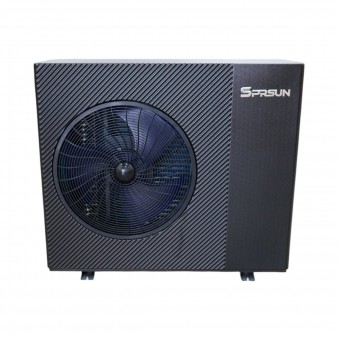 Pompa de caldura aer-apa monobloc 11.5kW, 220V, 75°C, R290 SPRSUN