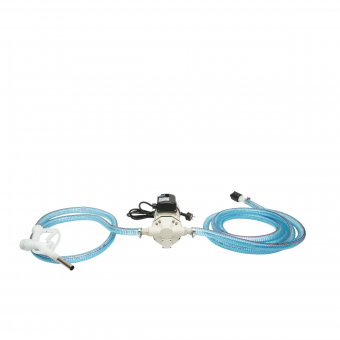 Pompa transfer 220V/330W, debit 40L/min cu furtun si pistol IP55 Breckner Germany