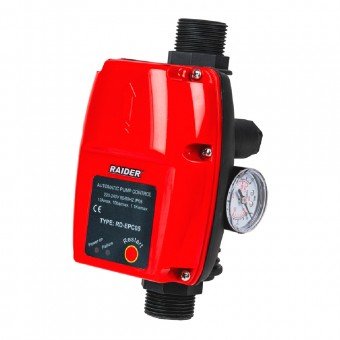 Presostat electronic 1.1kW 1 90°C manometru