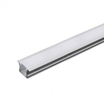 PROFIL ALUMINIU PENTRU BANDA LED 2M 23MM X1 5.5MM MAT