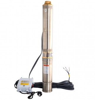 ProGARDEN 4PS658 Pompa submersibila 1.25, 550W, 100L/min, 58m, 8 etaje, apa curata