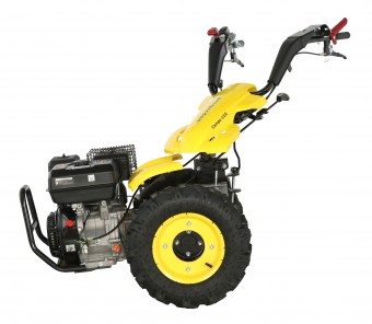 ProGARDEN Campo U16 motocultor multifunctional 14CP, benzina, EU V, pornire la sfoara, 3+2 viteze, reductor + BT-X90N freza tractata 900mm