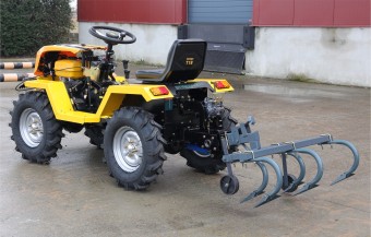 Progarden Cultivator cu 5 br?zdare, 100cm pentru minitractoarele Campo T12/18