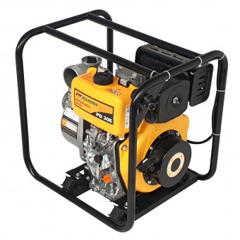 ProGARDEN PD30E motopompa 3/75mm, diesel, apa curata, pornire electrica
