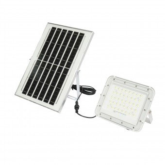Proiector led de 60W cu panou solar 10W, baterie 6000mAh si telecomanda IP66 Breckner Germany
