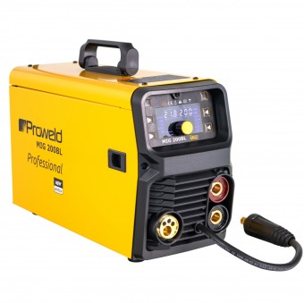 ProWELD MIG 200BL LED Synergetic, MIG/MAG, MMA, O?el, Inox, Aluminiu, Font?, 200A
