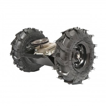 Punte asamblata cu roti pentru motocositoare rotativa DISBP79 Breckner Germany