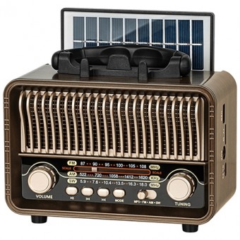 Radio portabil analog incarcare solara kruger&matz