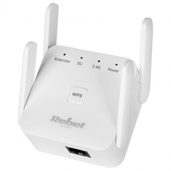 Range extender repeater dual band 300mbps rebel