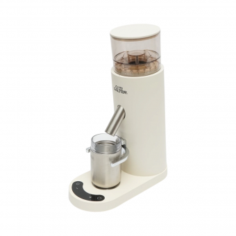 Rasnita electrica de cafea portabila cu acumulator 2600mAh, 110W, reglaj macinare 60 trepte, bavuri conica 41mm, afisaj digital touch, reincarcabila USB Type-C