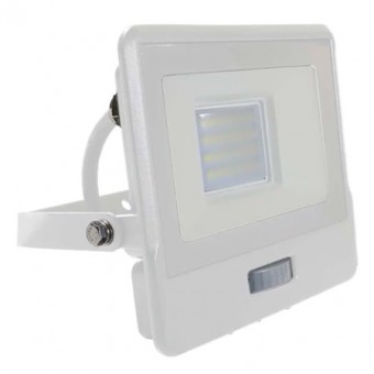 REFLECTOR LED SMD 20W 6400K IP65 CU SENZOR MISCARE - ALB