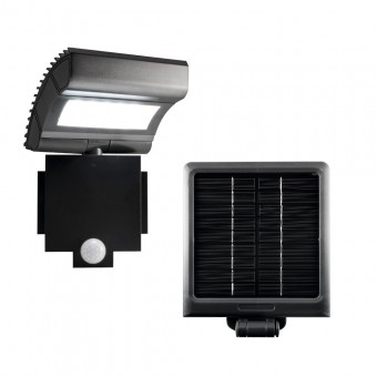 Reflector solar cu led Home FLP 6 Solar, 12 x 0.5W, Aluminiu, 300 lm, IP44