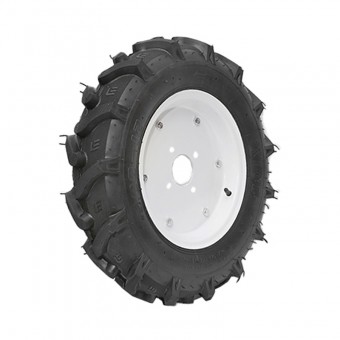 Roata completa 500/12 R1 6PR crampon cu janta alba
