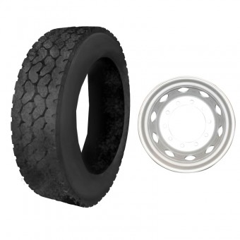 Roata completa autobasculanta 315/80R22.5 14PR, 518, indice sarcina: 118/114