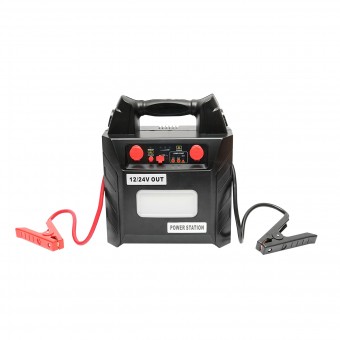 Robot pornire portabil cu 5 functii 12/24V 300W 600-3000A, baterie inclusa, lampa LED 3W si 1xUSB 5V/2.1A