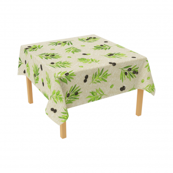 Rola fata de masa decorativa PVC 1.37x20m, grosime 0.18mm, textil 45 g/mp, model mediteranean Breckner Germany