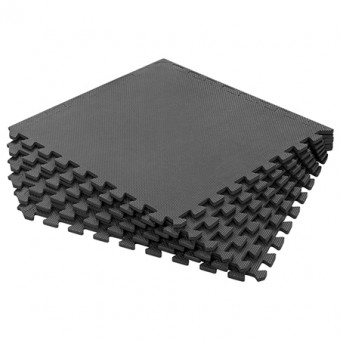 Saltea gimnastica puzzle 6 piese 60x60 cm rebel active