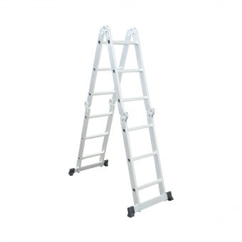Scara aluminiu multifunctionala, 4 segmente 3.7m, sarcina maxima 150Kg